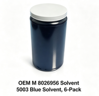 OEM M 8026956 Solvant 5003 Solvant bleu, lot de 6