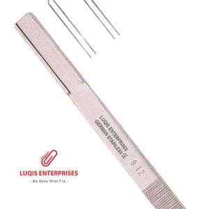 Ciseau à os à bord rubiné en forme de T, instrument chirurgical ORL, outil de coupe osseuse de précision en acier inoxydable de qualité médicale - Product Image 2