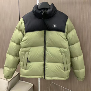 Chaqueta Bomber de Invierno North Wind de Alta Calidad Personalizada OEM para Hombre, Cierre de Cremallera, Diseño de Cara Sonriente, Excelente Calidez, Opciones de Tallas Grandes - Product Image 2