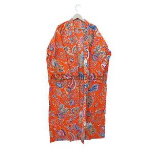 ชุดนอนผ้าฝ้ายวินเทจทำมือสำหรับผู้หญิงชุดกิโมโนสำหรับกลางคืนน้ำหนักเบาระบายอากาศได้ดีฤดูร้อน - Product Image 5