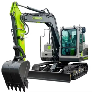 Excavadora de cadenas Zoomlion ZE75G - 1 año de garantía, hidráulica YUKEN para motor, capacidad de cazo de 0.21m, potencia de 42.4kW - Product Image 2