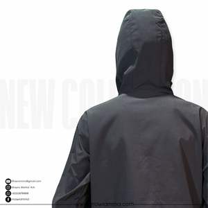 Veste coupe-vent imperméable et respirante pour homme en tissu à mémoire de forme écologique avec panneau d'aération frontal – Style streetwear - Product Image 5