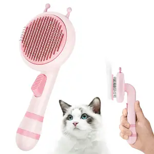 Pet Brush for Grooming and Massage Cat Comb Dog Shower and Bathing Tool