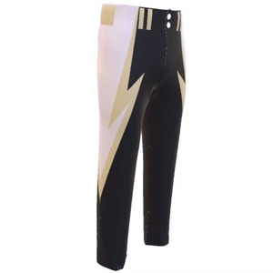 Pantalon de baseball pour homme 100 % polyester, personnalisé avec logo, respirant, séchage rapide, bas élastique, sur mesure, vente en gros - Product Image 4