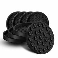 Patins de protection en caoutchouc alvéolé pour pieds de meubles avec ventouse, antidérapants, anti-rayures, anti-vibrations pour canapé, chaise, table