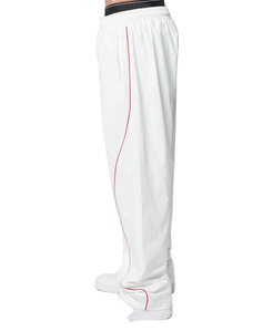 Pantalon de survêtement décontracté personnalisé, ample, coupe large, polyester/coton, taille mi-haute, respirant, coupe-vent, pour homme, 2026 - Product Image 3