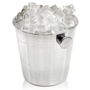 Cubo enfriador de hielo de acero inoxidable de una sola pared, cerveza de vino de Metal única para enfriador de champán para fiestas de Bar - Product Image 4