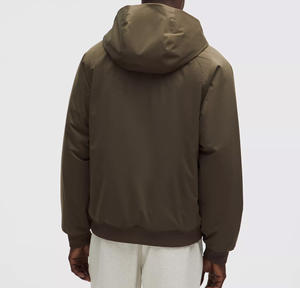 เสื้อฮู้ดซิปแบบสั่งทำพิเศษจากโรงงานโดยตรง ผลิตจากผ้าฝ้าย 100% กันน้ำ น้ำหนัก 410 กรัม ใส่ได้ทั้งชายและหญิง เป็นมิตรกับสิ่งแวดล้อม ระบายอากาศได้ดี เหมาะสำหรับฤดูหนาว สไตล์สตรีทแวร์ - Product Image 3