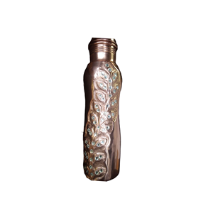 Handmade Copper <b>Bottle</b> for Fitness Highest Quality <b>Metal</b> Multicolor Finish 500ml Capacity Pure <b>Metal</b> Multicolor Finishing - Product Image 6