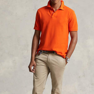 Polyester à séchage rapide simple logo personnalisé imprimé décontracté chemise polo grande taille pour hommes polos personnalisés pour hommes - Product Image 3