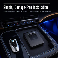 Clé de voiture intelligente Kaifute CF400 à 5 boutons, clé numérique mobile, contrôle du véhicule par application, entrée sans clé, écran tactile, universelle, vente en gros ODM