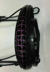 Brides de cheval élégantes et durables, magnifiquement fabriquées à la main, équipement d'équitation abordable en cuir de vache véritable - Product Image 5