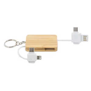 Portachiavi Personalizzato 3-in-1 con Cavo Refrontolo, Gadget Promozionale per Moschettoni - Product Image 3