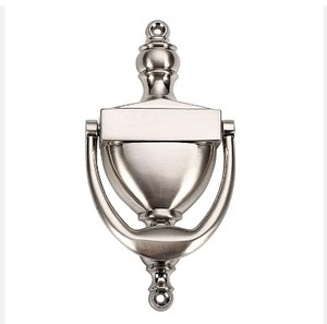 Tirador de puerta de anillo personalizado de latón antiguo, aldaba de puerta de acero de aleación de Zinc de hierro pulido satinado moderno de alta calidad, accesorios para el hogar - Product Image 5