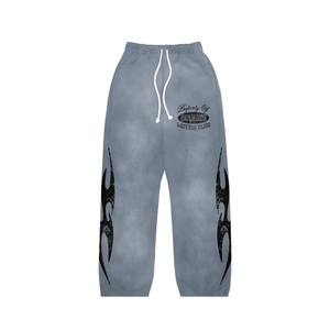 Conjunto Deportivo para Hombre y Mujer, Sudadera Holgada con Hombros Caídos y Dobladillo Curvo, Pantalones Deportivos Ajustados, Estilo Urbano Contemporáneo - Product Image 3