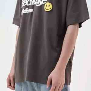 100% algodón logotipo personalizado manga corta Camiseta hombres personalizado 3D espuma Puff estampado gráfico camiseta para la venta - Product Image 5