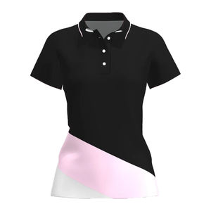 Wholesale Custom Logo Women's for Shirts Terry <b>Fabric</b> Eco-Friendly Breathable Half Sleeve Spandex/Cotton/<b>Bamboo</b> <b>Fiber</b> Embossed - Product Image 1