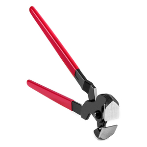 Pince à sabot pour cheval 12 pouces avec poignée recouverte de PVC Outil de maréchal-ferrant robuste pour une coupe précise des sabots - Product Image 1