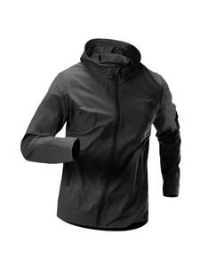Chaqueta cortavientos Premium para hombre, chaqueta para correr, resistente al agua, diseño personalizado, chaqueta impermeable, precio razonable, servicio OEM - Product Image 3