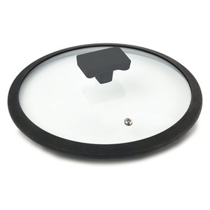 Glass <b>pot</b> <b>lid</b> with anti-steam hole (24cm) VIVÀ 2273 - Product Image 1