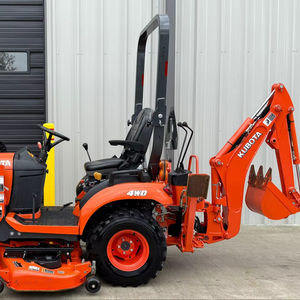 Livraison gratuite pour le tracteur agricole BX23S avec transmission automatique, 4 roues motrices, tondeuse et chargeuse-pelleteuse - Product Image 2