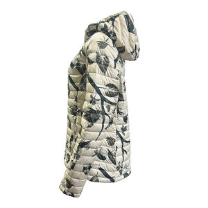 Custom Lightweight Down <b>Jacket</b> Packable <b>Warm</b> Puffer Down <b>Jacket</b> For Women With Hooded For Online Sale - Product Image 3