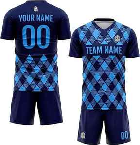 ชุดเสื้อทีมฟุตบอลเสื้อครอปท็อปเสื้อทีมวิทยาลัยสีดำและสีทองสำหรับผู้เล่นถักนิตติ้ง - Product Image 4