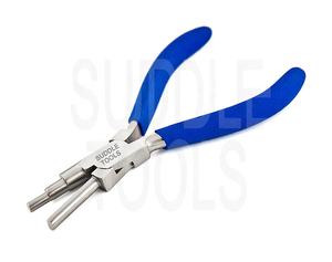 Pince à boucler en fil d'acier au carbone Master Coiling Wrap N Tap pour la fabrication de bagues, 5-7-10 MM, kit de fournitures pour la fabrication de bijoux pour femmes D - Product Image 3