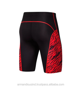 Short de compression pour homme avec poches, solide, logo personnalisé, écologique, séchage rapide, respirant, taille haute, ceinture élastique, fabriqué au Pakistan - Product Image 6