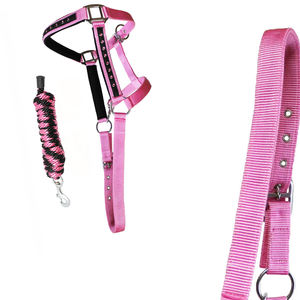 Halters en nylon pour selle anglaise Halters de cheval réglables de haute qualité Best Soft Comfortable , English Saddle Leather Halters - Product Image 3