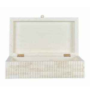 Bijoux décoratifs tendance Boîte en os Rayures noires et blanches Design d'intérieur basé aux États-Unis en Inde par Lametierartz - Product Image 3