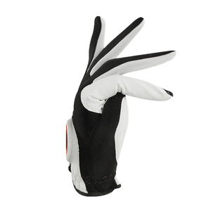 Saleh Enterprises Genuine Leather Golf <b>Gloves</b>-<b>Touchscreen</b> Compatible Moisture Wicking UV Protection Adjustable Strap Bulk - Product Image 4