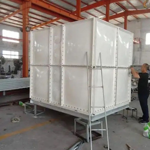 Prix compétitif, En promotion : Grand réservoir carré de stockage d'eau de pluie de 1000, 5000, 10000 litres, de qualité alimentaire, en panneaux de fibre de verre GRP FRP SMC - Product Image 5