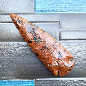 Colección de Puntas de Flecha de Obsidiana Caoba Talladas a Mano, Puntas de Lanza de Cristal Natural, Juego de Exhibición de Piedras Preciosas para Coleccionistas - Product Image 4