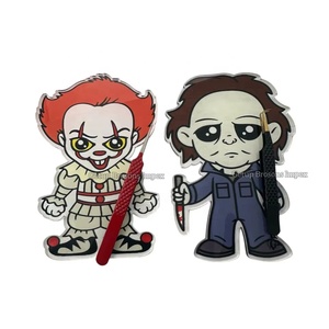 Best Quality Sustainable Acrylic Halloween Doll <b>Lash</b> Tile With Magnet For Eyelash Extension Tweezers Custom <b>Lash</b> Tiles Available - Product Image 1