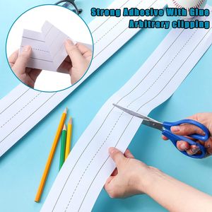 <span class=keywords><strong>Outus</strong></span> 96 Dải Cai Trị câu dải, 3x24 inch dải cho giáo viên từ câu Lót Nhiều Màu cho học sinh trung học - Product Image 5