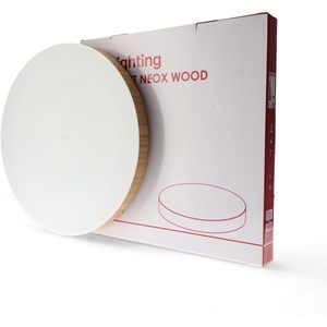 LEDUNI dimmerable LED plafoniera 2700K-6500K CCT PVC bianco caldo caldo bianco bianco Design circolare di intensità per soggiorno camera da letto - Product Image 4