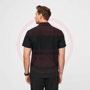 Ensembles d'uniformes d'hôpital extensible pour hommes \ Ensembles d'uniformes d'hôpital médical unisexe de qualité supérieure - Product Image 4