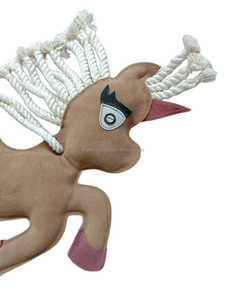 ของเล่นเคี้ยวหนังกลับม้าทำจากหนังนิ่มม้าม้าม้าของเล่นสำหรับกัดแทะม้าม้าทำจากวัสดุที่ใช้ใน40cms - Product Image 2