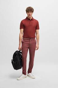 Polo de calidad premium con logotipo personalizado, Polo de algodón ligero y alto, perfecto, de secado rápido, transpirable, de verano, para hombre - Product Image 3