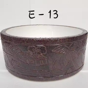 อ่างล้างหน้าเซรามิกศิลปะสมัยใหม่เครื่องลายครามบนโต๊ะอ่างล้างจาน - Product Image 5