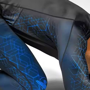 Camiseta Deportiva de Manga Larga para Hombre, Personalizable con Logotipo, de Secado Rápido, Transpirable, en Spandex/Poliéster, para Gimnasio - Product Image 6