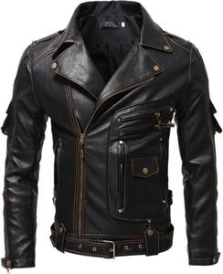 Fabricación profesional Chaquetas de cuero para Hombres estilo pro precio razonable multicolor para chaquetas de cuero para hombres - Product Image 4