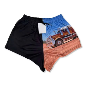 Short de rugby dernier modèle avec impression par sublimation du logo OEM Short de football pour la course à pied Short de sport Vêtements de football Vente en gros Short personnalisé pour homme et femme - Product Image 5