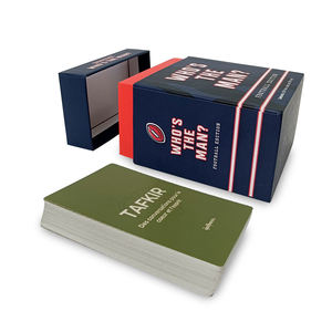 Juego de Cartas de Fútbol Totalmente Personalizable para Equipos, Incluye Avatares de Jugadores, Hecho de Papel Resistente, Personalizado para Entretenimiento Familiar - Product Image 3