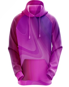 Sudadera con Capucha Personalizada por Sublimación, 320GSM, Diseño Sólido, Impermeable, Forro Polar de Poliéster, Sudadera de Invierno para Hombre, con Bolsillos Grandes, Estilo Casual - Product Image 5