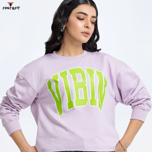 Diseño personalizado Winters Jumper Drop-shoulder hoodies para mujer Custom Logo Pullover Sudadera para mujer - Product Image 6