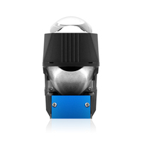 1.5 pouces matrice LED lentille 12V 45W haute puissance BILED lumière puces voiture Mini phares lampes 6000K couleur pour voitures universelles