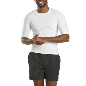 Personnalisable Full Sublimation Mma 4 Way Stretch Body Fitting Rash Guard Athletic Compression Wear Rush Guard - Product Image 4