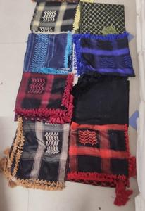 ARAB YASHMAGH Stylish and Comfortable <b>Ethnic</b> Polyester Canvas Scarf Soft and Elegant for Summer or Winter Fashionable <b>Accessory</b> - Product Image 3